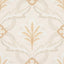 Schumacher Front Waltz Grey & Gold Wallpaper