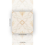 Schumacher Front Waltz Grey & Gold Wallpaper