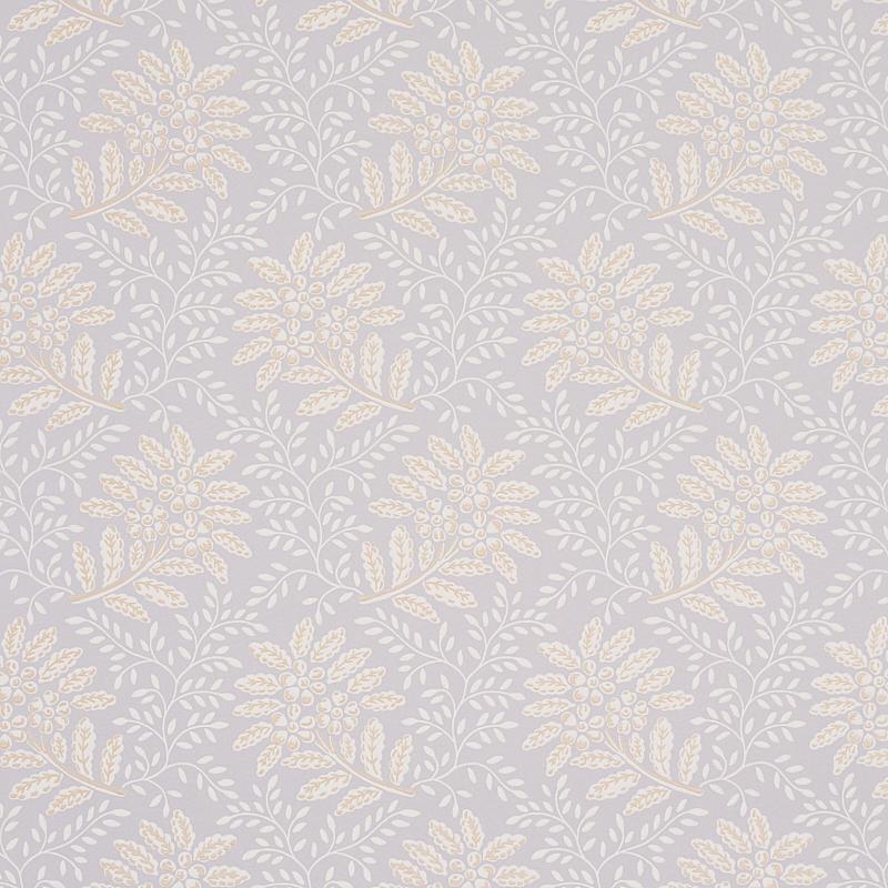 Schumacher Secret Garden Grey Wallpaper