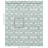 Schumacher Tiraz Velvet Peacock Fabric