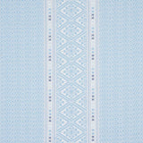 Schumacher Ruiz Jacquard Sky Fabric