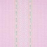 Schumacher Ruiz Jacquard Pink Fabric
