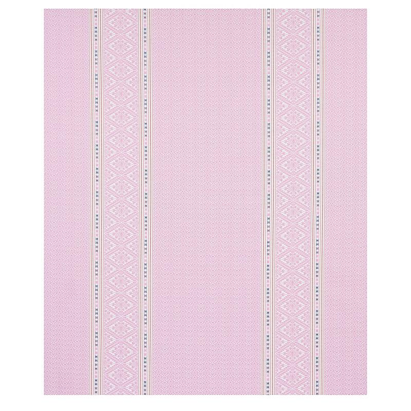 Schumacher Ruiz Jacquard Pink Fabric