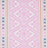 Schumacher Ruiz Jacquard Pink Fabric