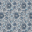 Schumacher Pallay Pingl Porcelain On Ivory Fabric