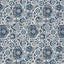 Schumacher Pallay Pingl Porcelain On Ivory Fabric