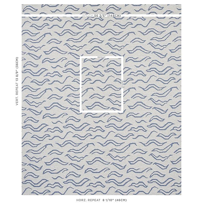 Schumacher Kata Denim Fabric