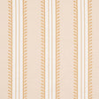Schumacher Etruscan Stripe Ivory & Ochre Fabric