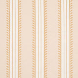 Schumacher Etruscan Stripe Ivory & Ochre Fabric