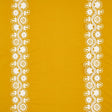 Schumacher Theodora Embroidery Saffron Fabric