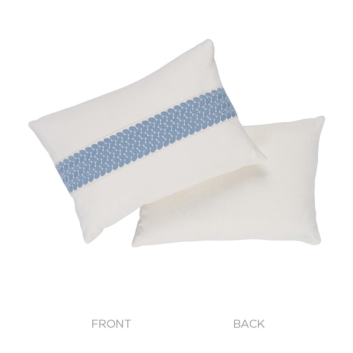 Schumacher Sky 20" x 14" Berkeley Pillow