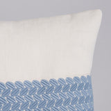 Schumacher Berkeley Sky 20" x 14" Pillow
