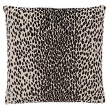 Schumacher Java 22" x 22" Cheetah Velvet Pillow