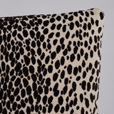 Schumacher Cheetah Velvet Java 22" x 22" Pillow