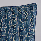 Schumacher Mediterranean 20" x 20" Corail Velvet Pillow