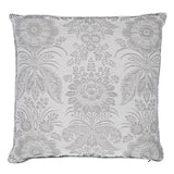 Schumacher Grey 20" x 20" Greta Pillow