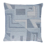 Schumacher Chambray 22" x 22" Zsuzsa Pillow
