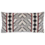Schumacher Parvin Velvet Black & Ivory 24" x 12" Pillow