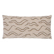 Schumacher Light Neutral 24" x 12" Kata Pillow