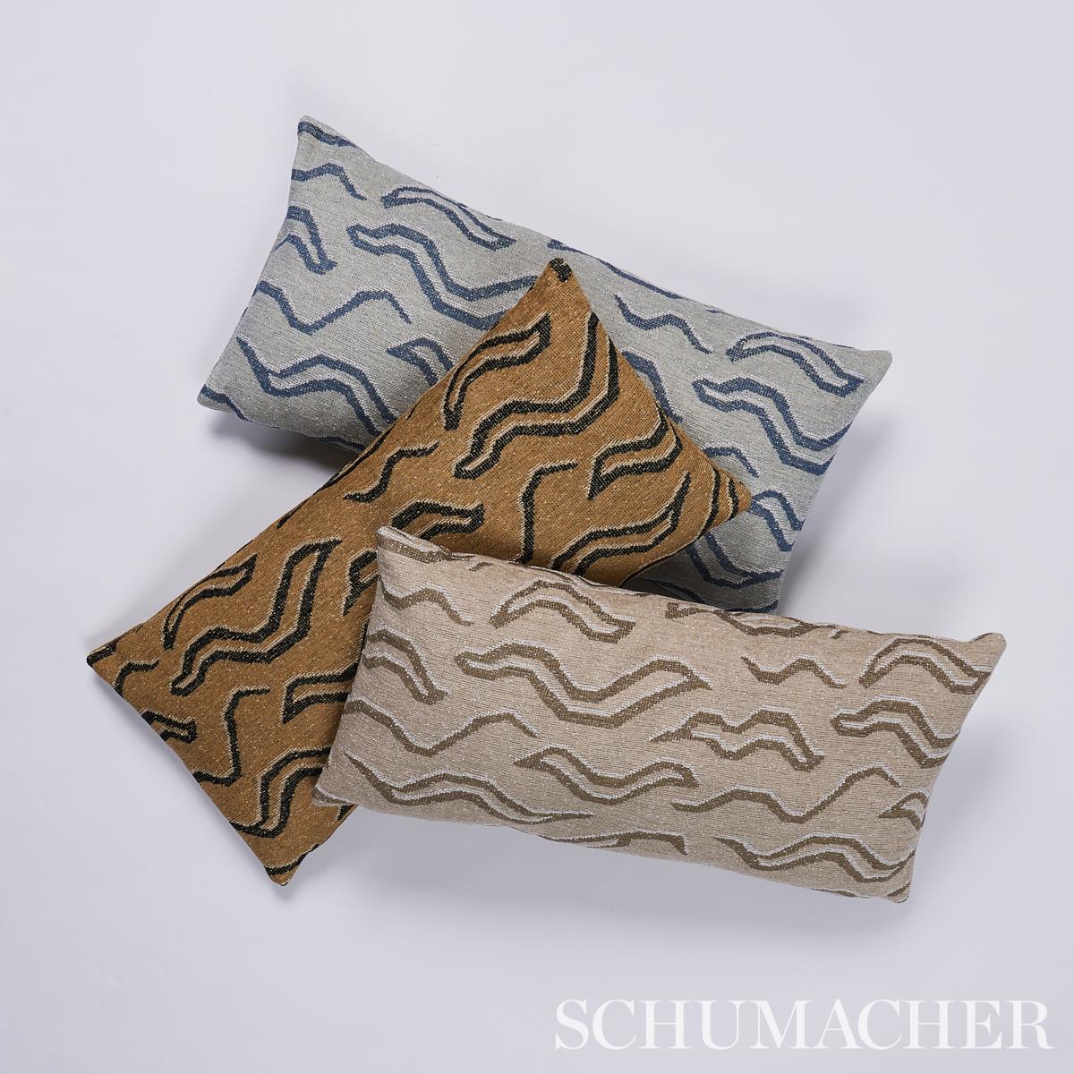 Schumacher Kata Light Neutral 24" x 12" Pillow