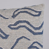 Schumacher Denim 24" x 12" Kata Pillow