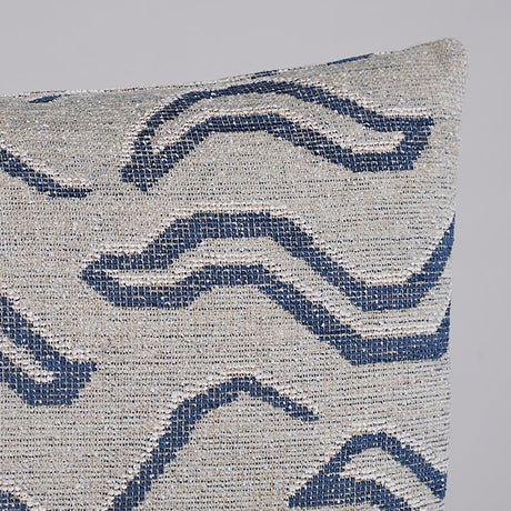 Schumacher Denim 24" x 12" Kata Pillow