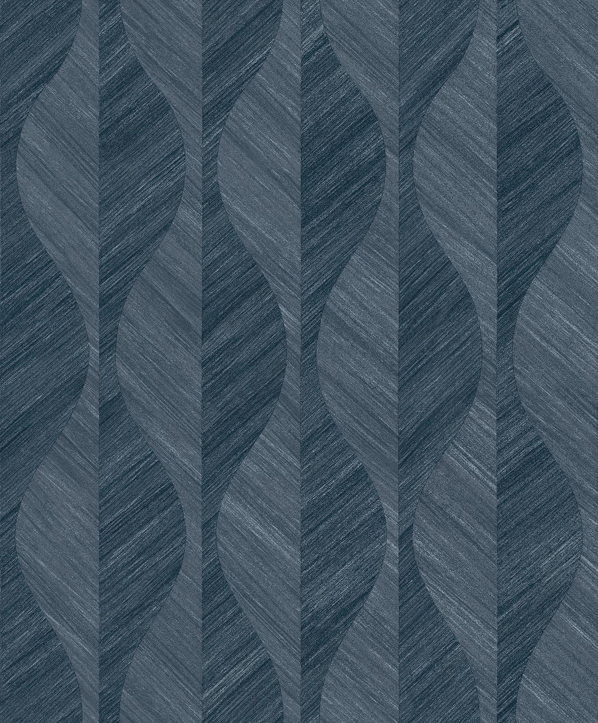 Brewster Home Fashions Oresome Indigo Ogee Wallpaper