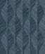 Brewster Home Fashions Oresome Indigo Ogee Wallpaper