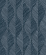 Brewster Home Fashions Oresome Ogee Indigo Wallpaper