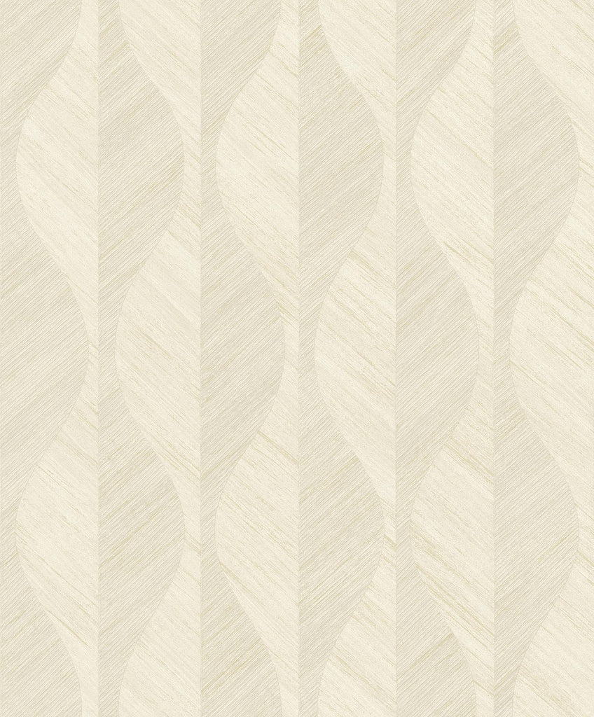 Brewster Home Fashions Oresome Ogee Cream Wallpaper