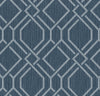 Brewster Home Fashions Frege Blue Trellis Wallpaper