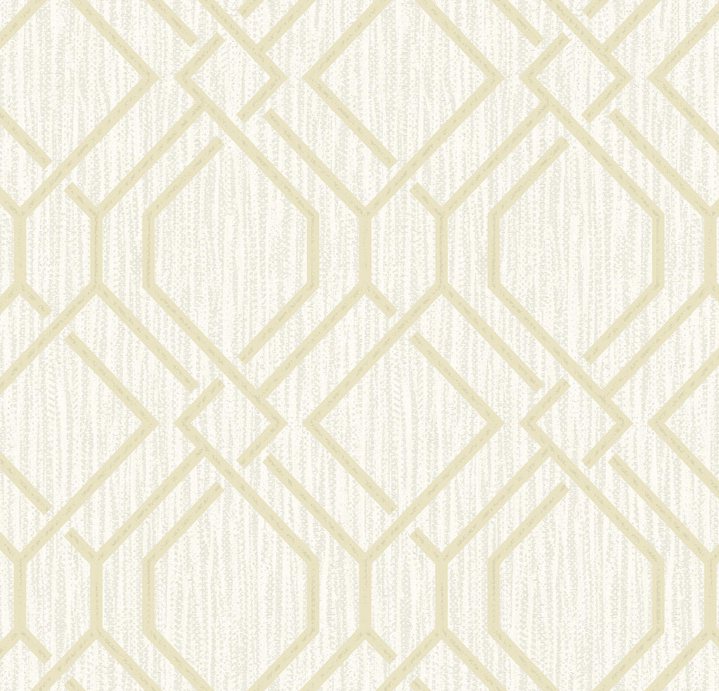 Brewster Home Fashions Frege Trellis Gold Wallpaper