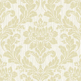 Brewster Home Fashions Galois Gold Damask Wallpaper