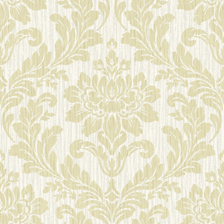 Brewster Home Fashions Galois Damask Gold Wallpaper