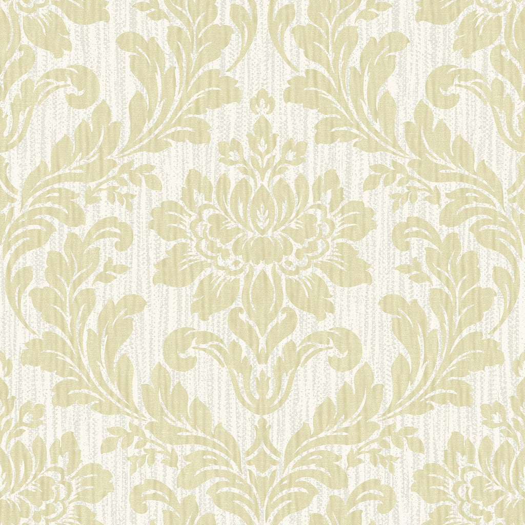 Brewster Home Fashions Galois Damask Gold Wallpaper