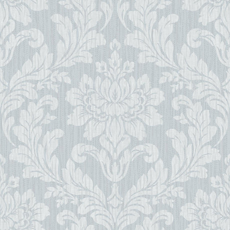 Brewster Home Fashions Galois Light Blue Damask Wallpaper