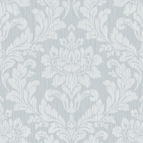 Brewster Home Fashions Galois Damask Light Blue Wallpaper