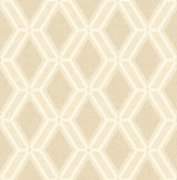 Brewster Home Fashions Mersenne Beige Geometric Wallpaper