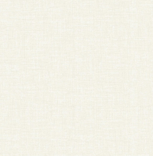 Brewster Home Fashions Wallis Off-White Faux Linen Wallpaper