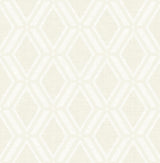 Brewster Home Fashions Mersenne Taupe Geometric Wallpaper
