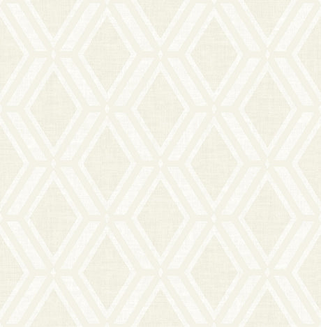 Brewster Home Fashions Mersenne Taupe Geometric Wallpaper