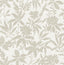 Brewster Home Fashions Riemann Beige Floral Wallpaper
