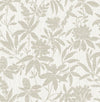 Brewster Home Fashions Riemann Beige Floral Wallpaper