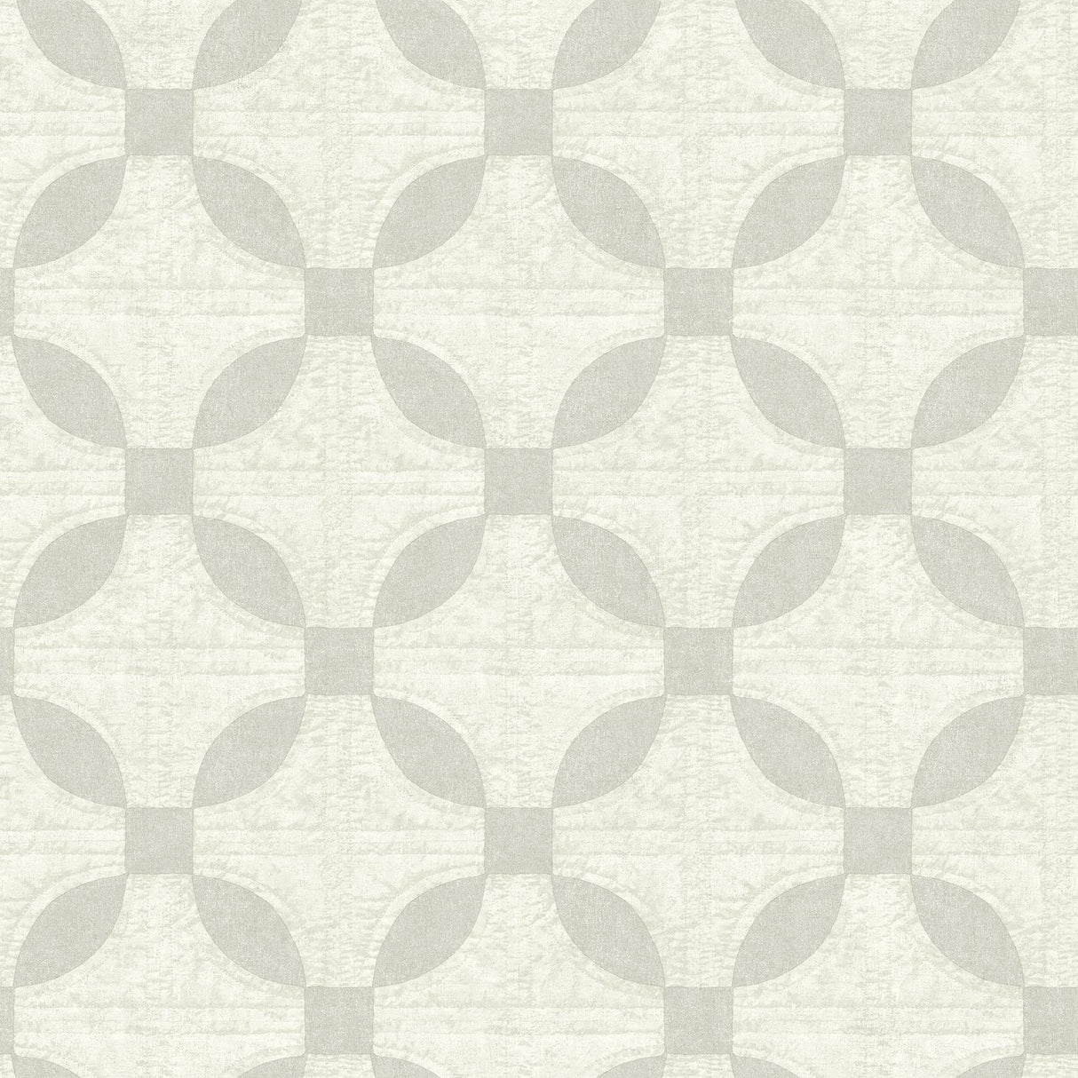Brewster Home Fashions Justice Light Grey Quilt Wallpaper