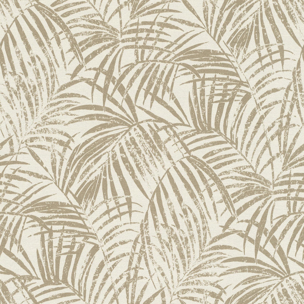 Brewster Home Fashions Yumi Gold Palm Leaf Wallpaper