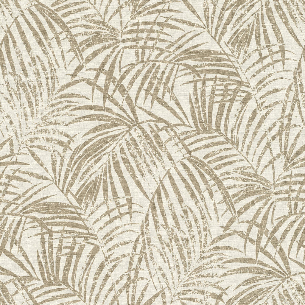 Brewster Home Fashions Yumi Palm Leaf Gold Wallpaper