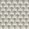Brewster Home Fashions Akemi Light Grey Fan Ogee Wallpaper
