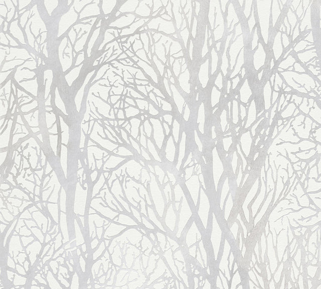 Brewster Home Fashions Yasuo Cream Tree Branch Wallpaper