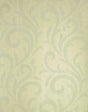 Brewster Home Fashions Muriel Green Scroll Wallpaper