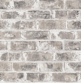 Brewster Home Fashions Jomax Grey Warehouse Brick Wallpaper